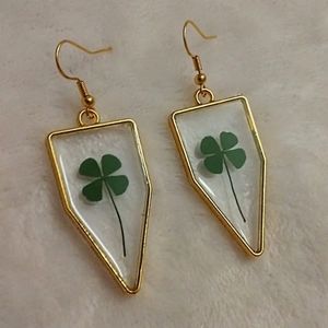 Four Leaf Clover Earrings